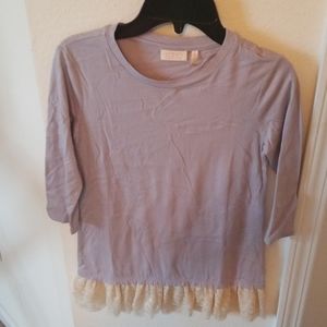 Logo tunic shirt